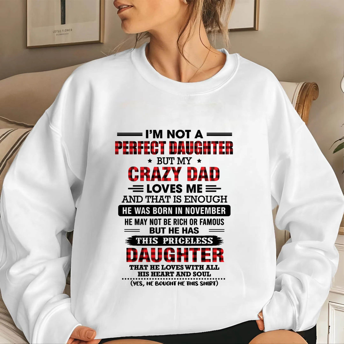 NOVEMBER DAD’S LOVE MAKES EVERYTHING ENOUGH - FROM DAD - TLEE11 (SKU2608-572-11)