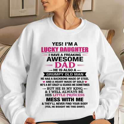 A LUCKY DAUGHTER – DADDY’S LITTLE PRINCESS - FROM DAD - TLEE00 (SKU2604-16-00)