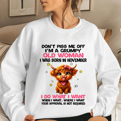 NOVEMBER GRUMPY LADY SHIRT - FOR WOMEN - TLEE11 (SKU2607-215-11)