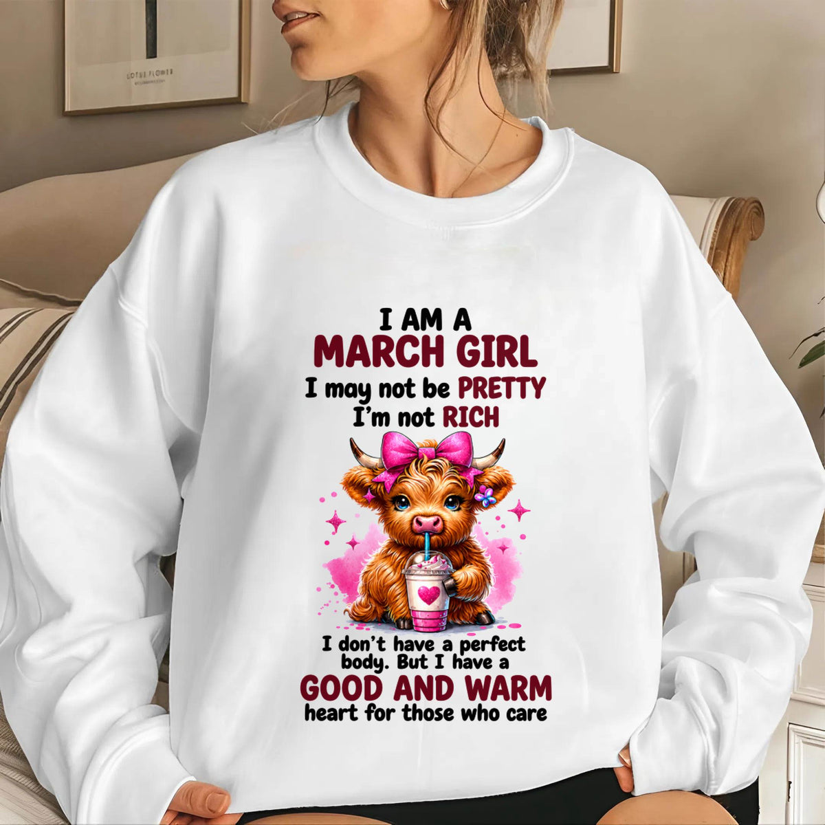 MARCH GIRL GOOD & WARM HEART - FOR WOMEN - TLEE03 (SKU2608-385-03)