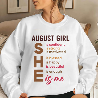 AUGUST GIRL - SHE IS ME - FOR WOMEN - TLEE08 (SKU2607-164-08)