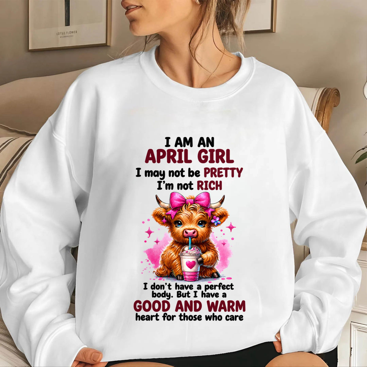 APRIL GIRL GOOD & WARM HEART - FOR WOMEN - TLEE04 (SKU2608-385-04)