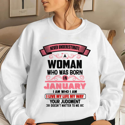 JANUARY - I AM WHO I AM — CONFIDENT, INDEPENDENT, AND UNAPOLOGETIC - FOR WOMEN - TLEE01 (SKU2602-91-01)