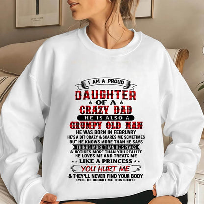FEBRUARY - EVERY PRINCESS HAS A CRAZY DAD - FROM DAD - TLEE02 (SKU2608-627-02)