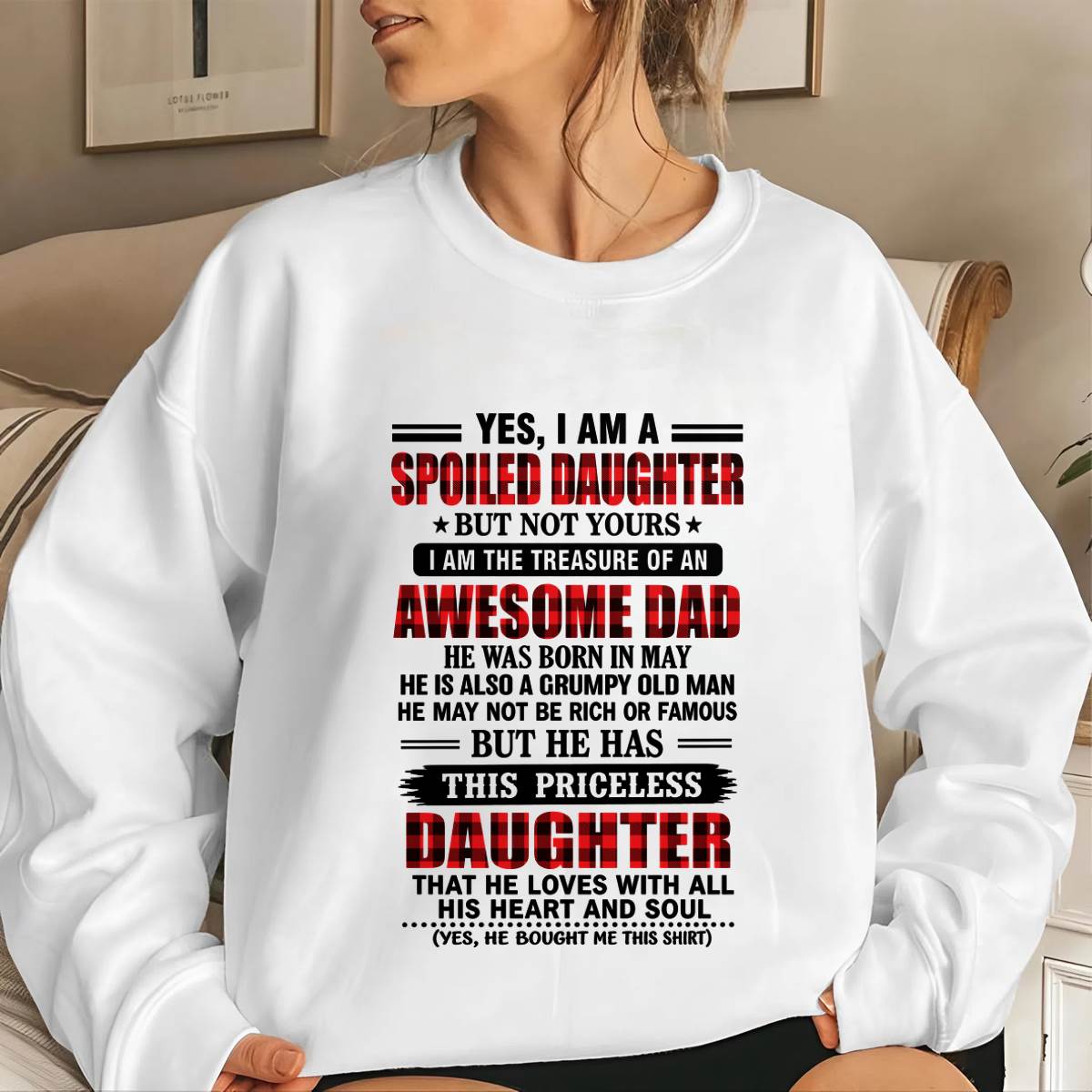 MAY - DAD’S SPOILED DAUGHTER - FROM DAD - TLEE05 (SKU2609-31-05)