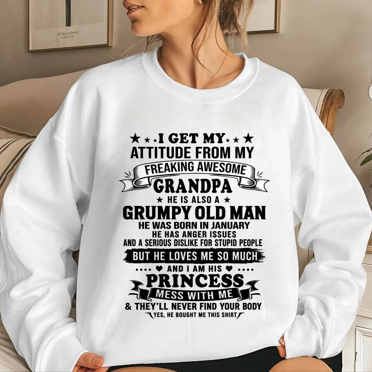 JANUARY - BEST GRANDPA EVER - FROM GRANDPA - TLEE01 (SKU2607-346-01)