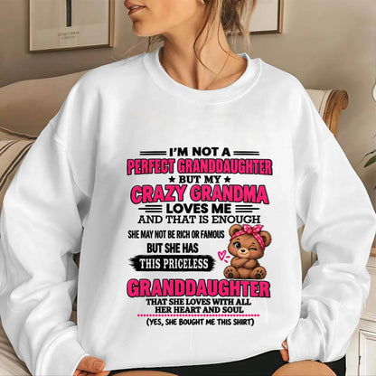 GRANDMA & PRICELESS GRANDDAUGHTER - FROM GRANDMA - TLEE00 (SKU2609-124-00)