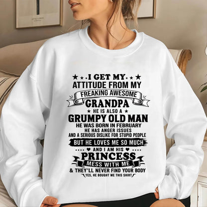FEBRUARY - BEST GRANDPA EVER - FROM GRANDPA - TLEE02 (SKU2607-346-02)