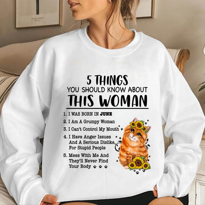 JUNE - 5 THINGS YOU SHOULD KNOW ABOUT THIS WOMAN - FOR WOMEN - TLEE06 (SKU2602-186-06)