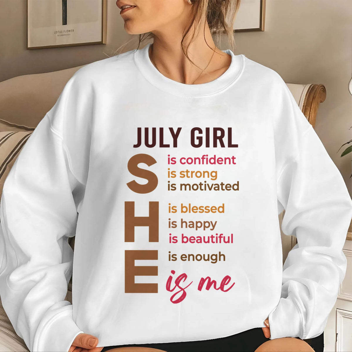 JULY GIRL - SHE IS ME - FOR WOMEN - TLEE07 (SKU2607-164-07)