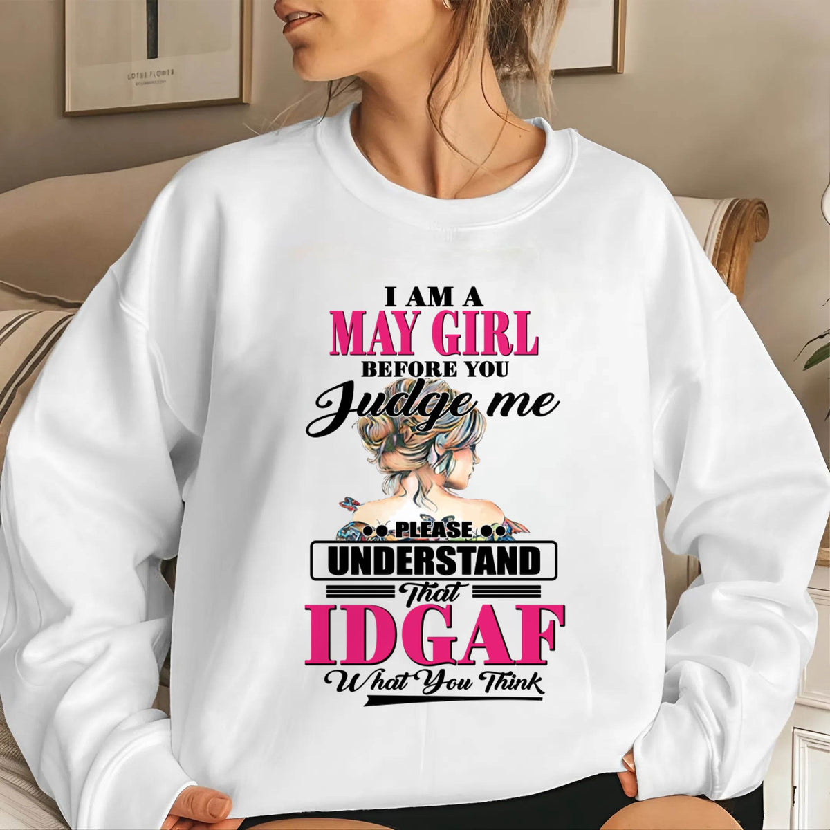 MAY GIRL ENERGY – NOT HERE TO PLEASE - FOR WOMEN - TLEE05 (SKU2604-267-05)