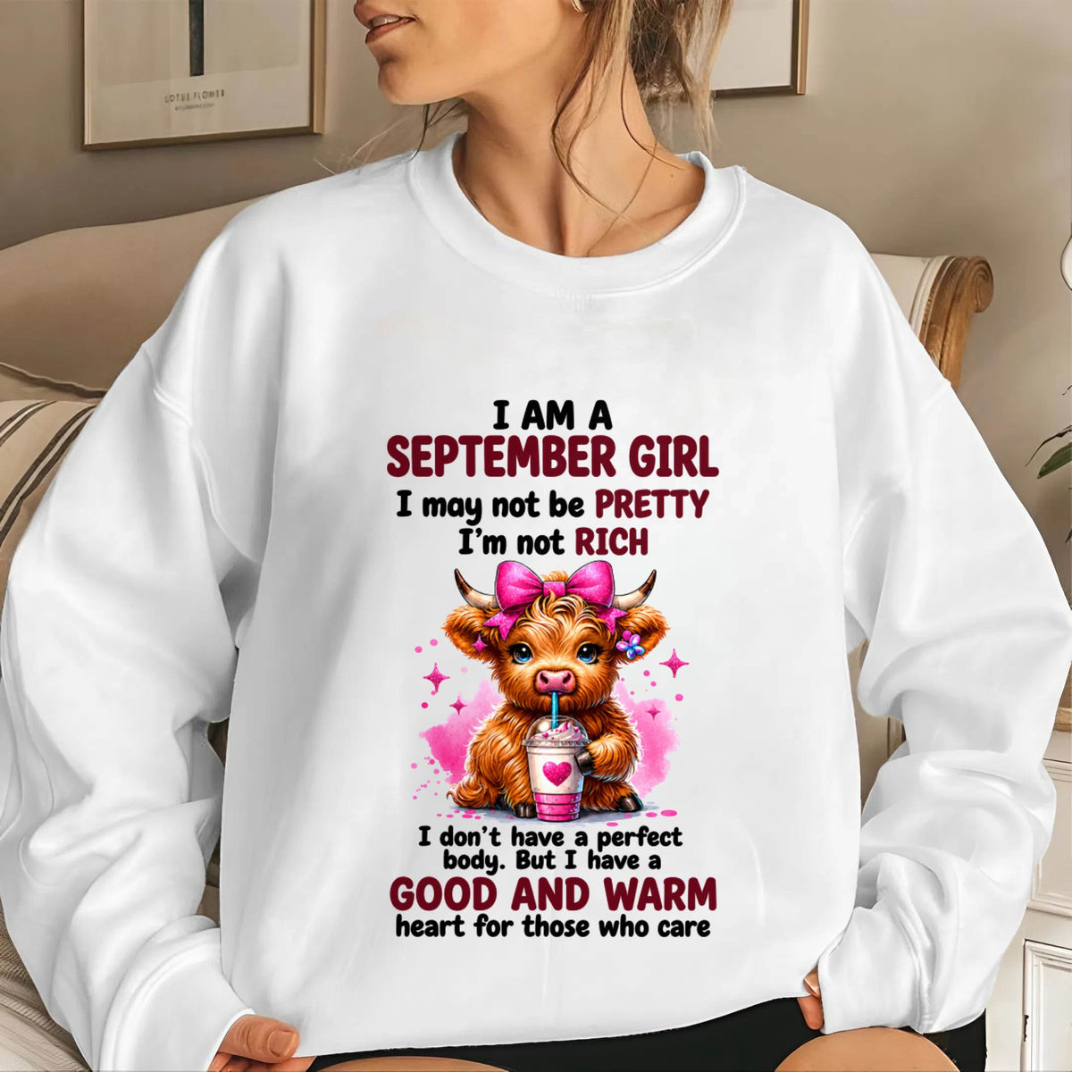 SEPTEMBER GIRL GOOD & WARM HEART - FOR WOMEN - TLEE09 (SKU2608-385-09)