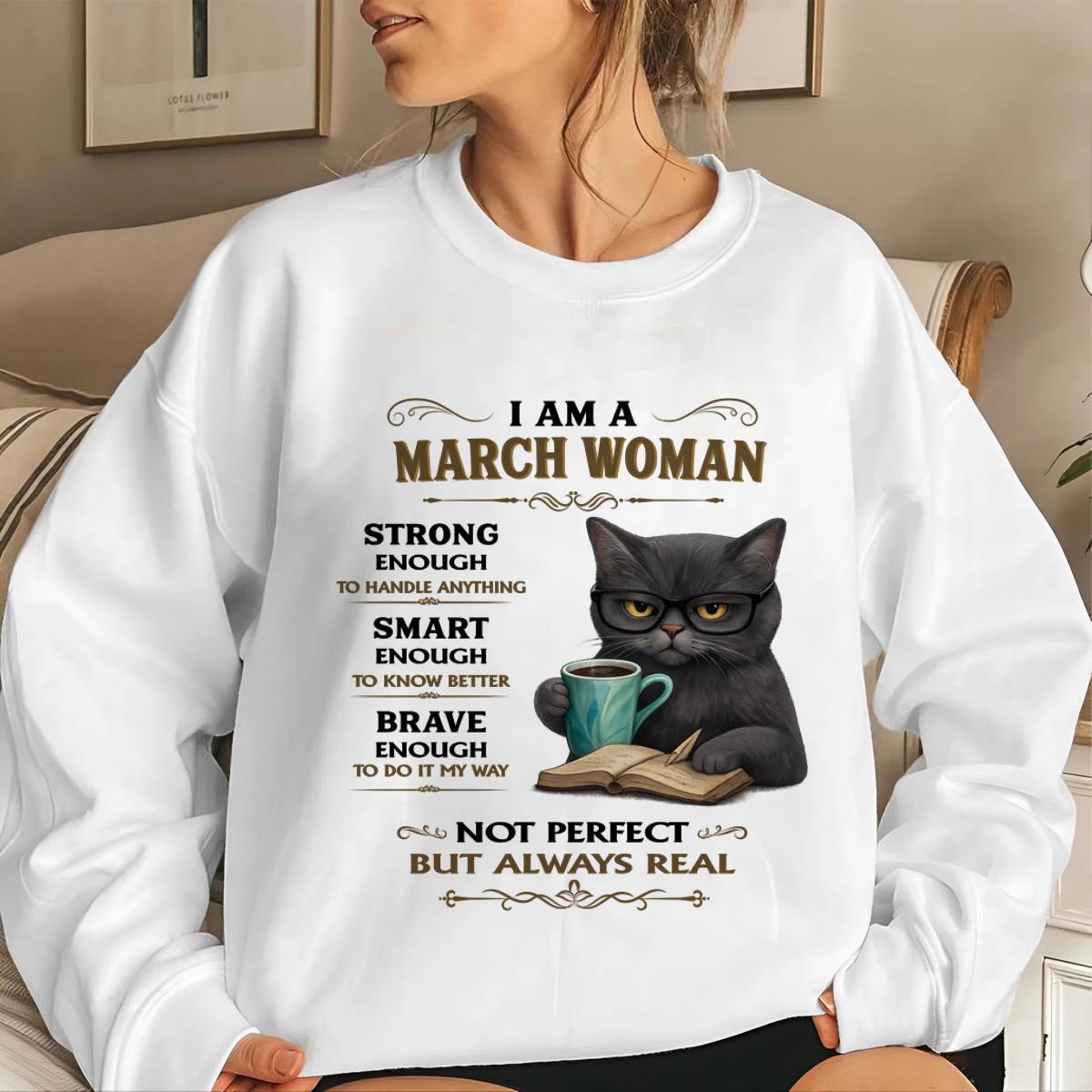 MARCH - STRONG, SMART & BRAVE – CONFIDENT IN MY OWN WAY - FOR WOMEN - TLEE03 (SKU2603-14-03)