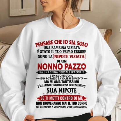 NONNO PAZZO • REGALO PERFETTO DAL NONNO - TLEE00 (SKU2605-333-00)