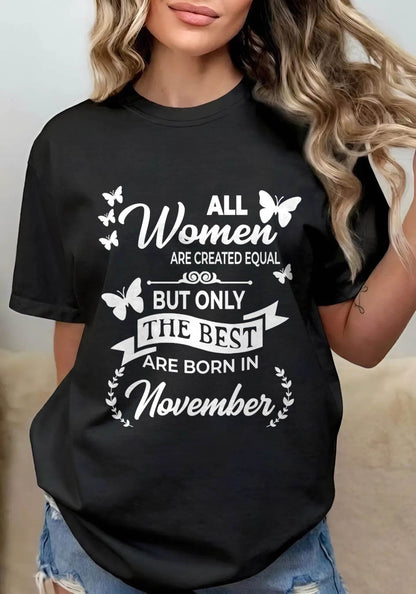 NOVEMBER WOMEN ARE THE BEST - FOR WOMEN - TLEE11 (SKU2604-07-11)