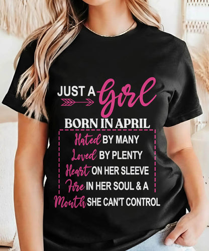 AN APRIL GIRL – HATED BY MANY, LOVED BY PLENTY - FOR WOMEN - TLEE04 (SKU2604-06-04)