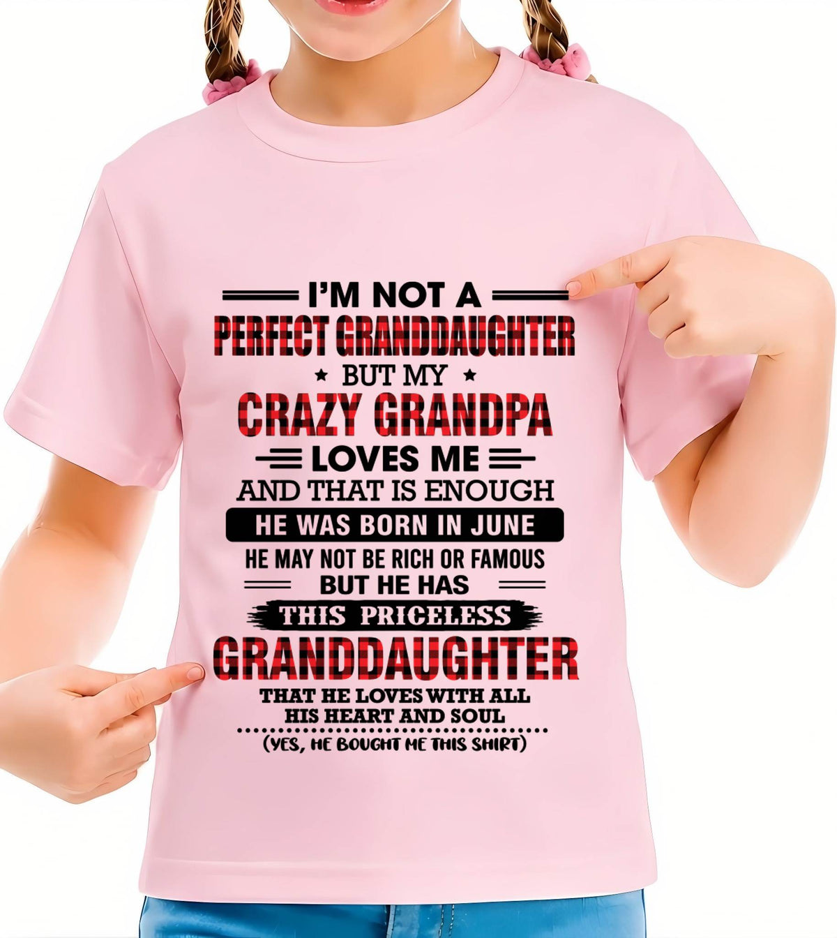 JUNE - PRICELESS GRANDDAUGHTER - FROM GRANDPA - TLEE06 (SKU2608-446-06)