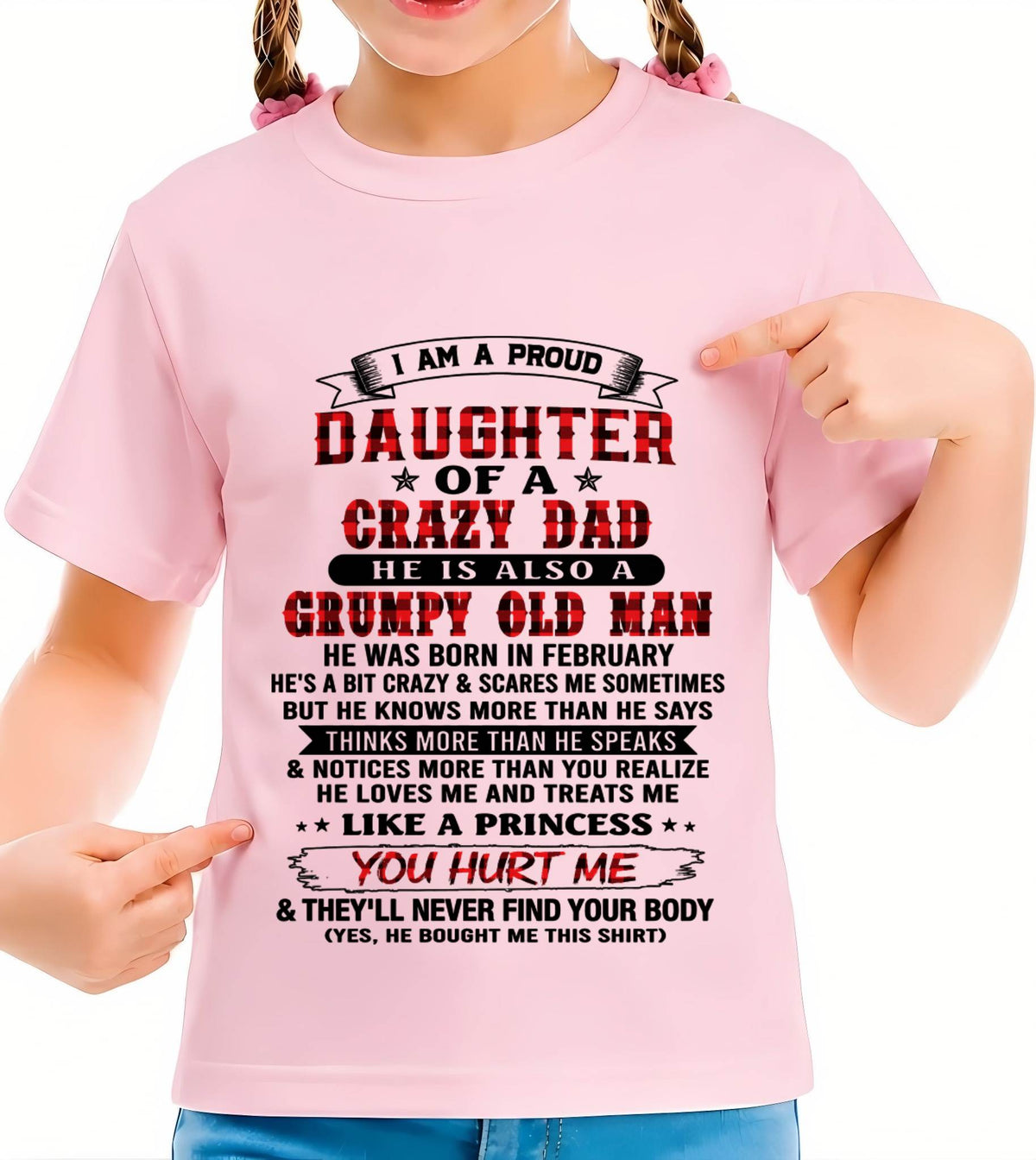 FEBRUARY - EVERY PRINCESS HAS A CRAZY DAD - FROM DAD - TLEE02 (SKU2608-627-02)