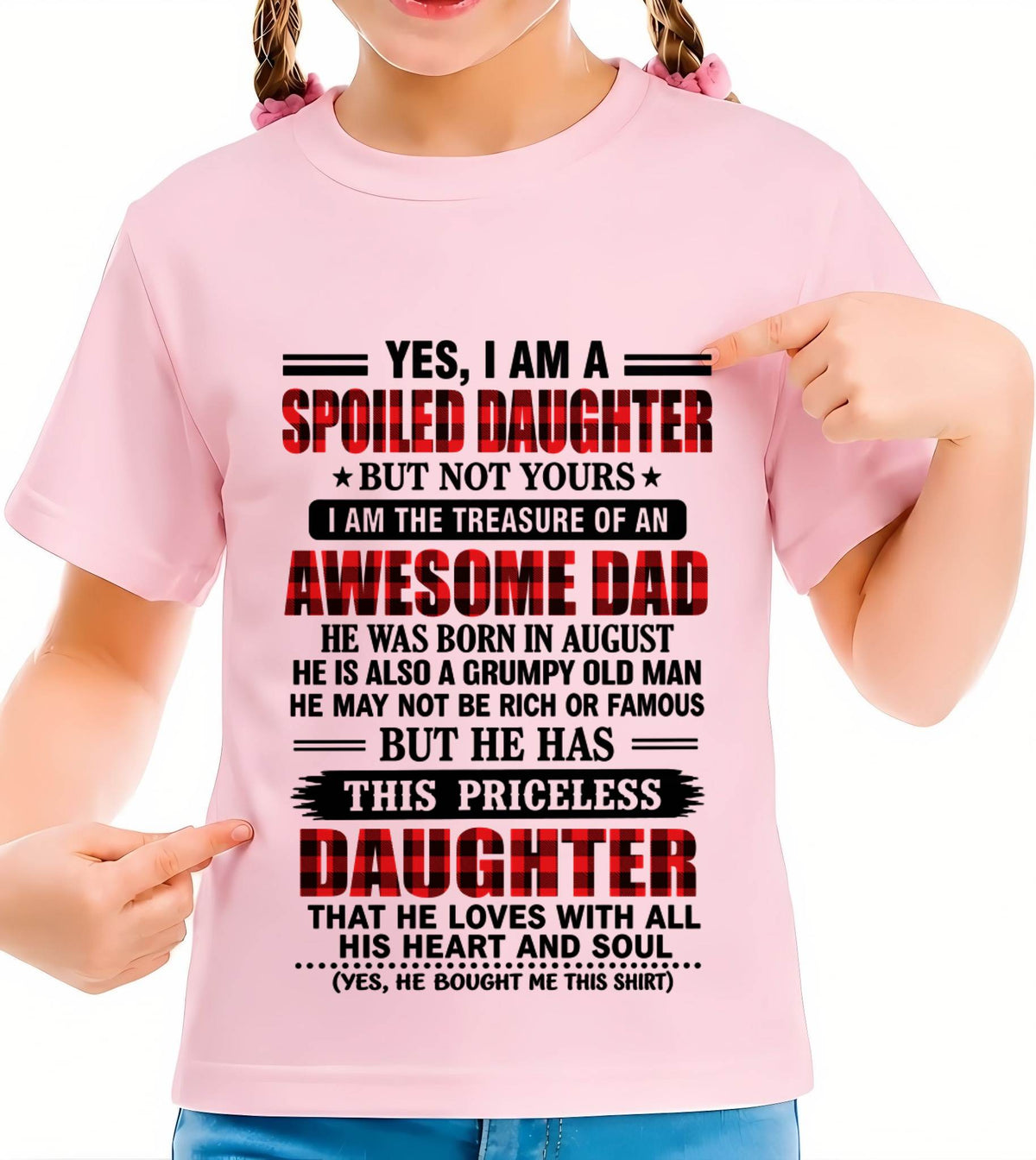 AUGUST - DAD’S SPOILED DAUGHTER - FROM DAD - TLEE08 (SKU2609-31-08)