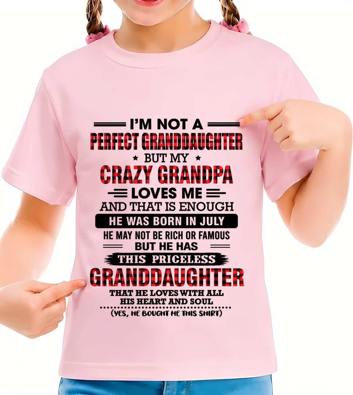 JULY - PRICELESS GRANDDAUGHTER - FROM GRANDPA - TLEE07 (SKU2608-446-07)