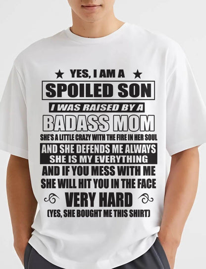 MY MOM RAISED ME WITH LOVE AND ATTITUDE - FROM MOM - TLEE00 (SKU2605-282-00)