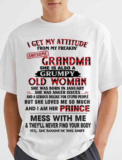 JANUARY - I GET MY ATTITUDE FROM MY FREAKIN’ AWESOME GRANDMA - FROM GRANDMA - TLEE01 (SKU2603-157-01)