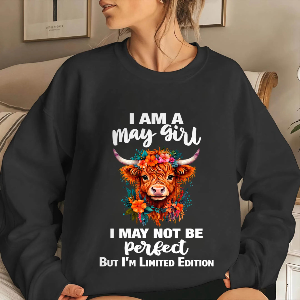 MAY GIRL ONE OF A KIND TEE - FOR WOMEN - TLEE05 (SKU2607-296-05)