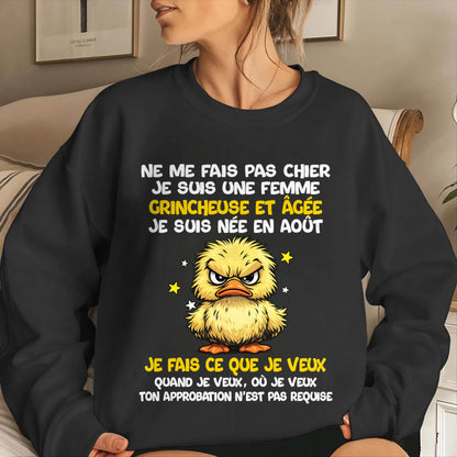 JE SUIS UNE FILLE D’AOÛT - POUR FEMME - TLEE08 (SKU2604-119-08)