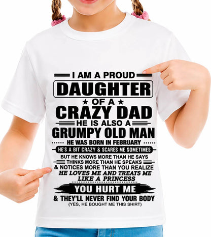 FEBRUARY DAD - GRUMPY OLD MAN, LOVING FATHER - FROM DAD - TLEE02 (SKU2606-302-02)