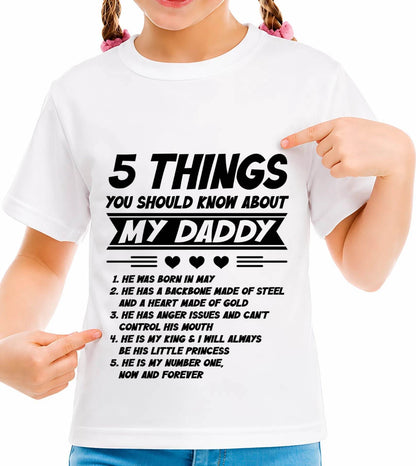 MAY - MY NUMBER ONE DAD - FROM DAD - TLEE05 (SKU2606-55-05)