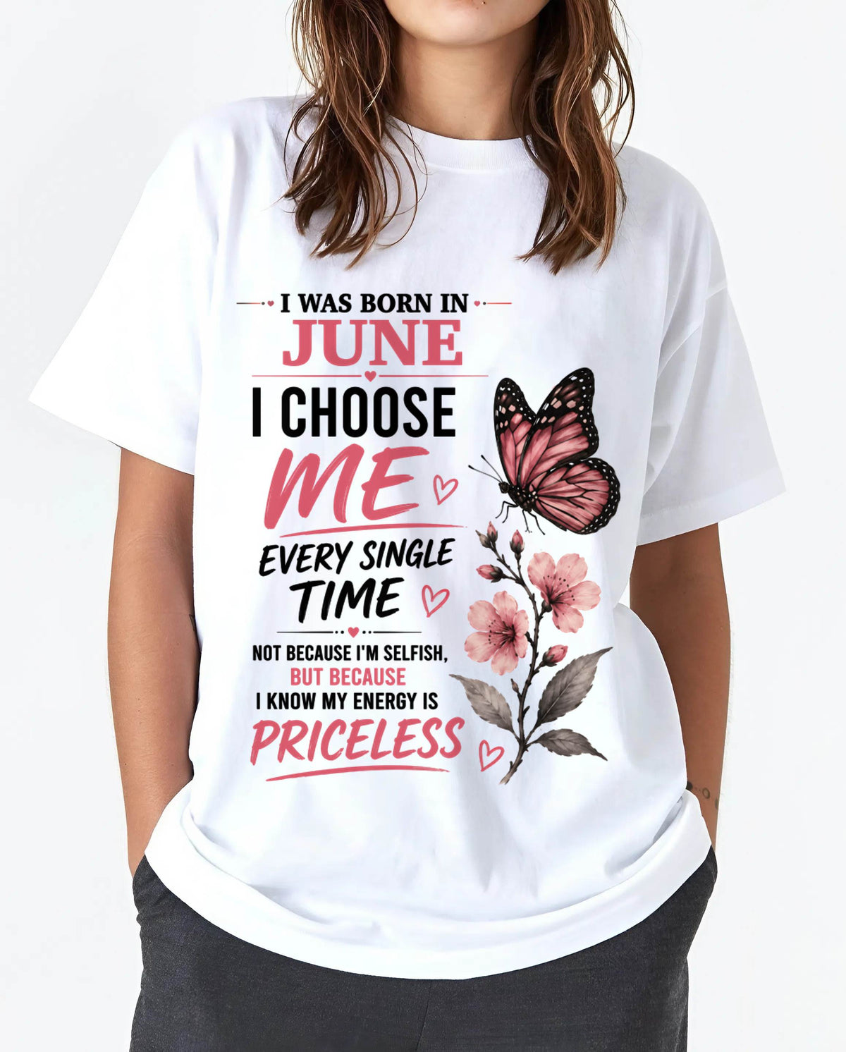 JUNE QUEEN – I CHOOSE ME EVERY SINGLE TIME - FOR WOMEN - TLEE06 (SKU2606-02-06)