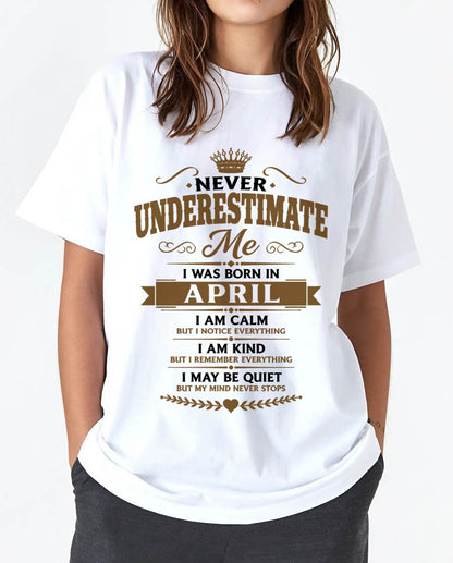APRIL - SWEET CALM AND UNFORGETTABLE - FOR WOMEN - TLEE04 (SKU2608-491-04)