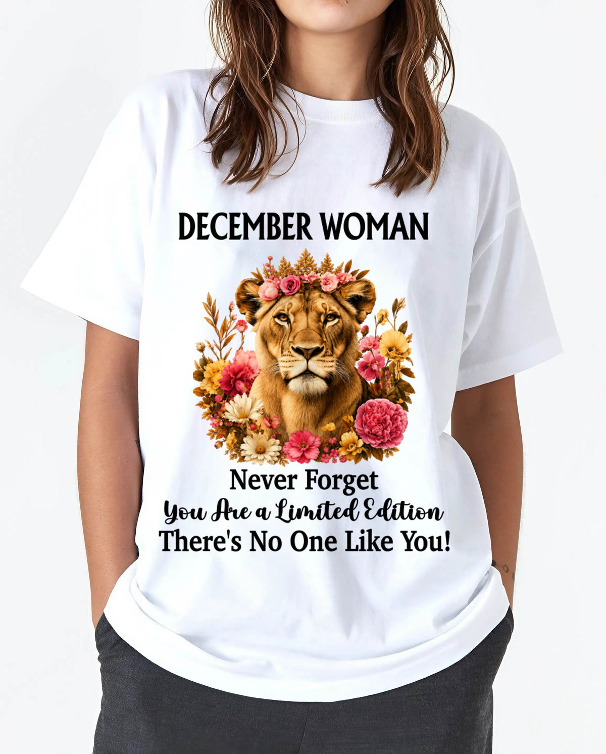 DECEMBER WOMAN – PROUD TO BE DIFFERENT - FOR WOMEN - TLEE12 (SKU2607-74-12)