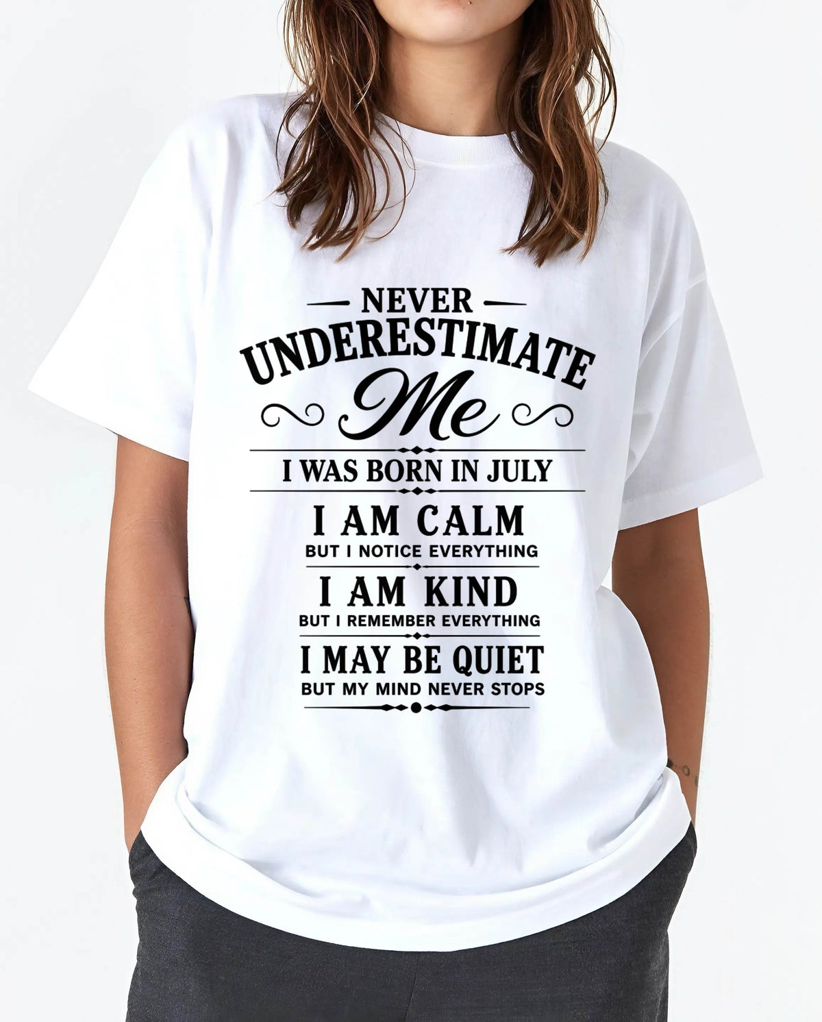 JULY GIRL : CALM, KIND, UNFORGETTABLE - FOR WOMEN - TLEE07 (SKU2606-139-07)