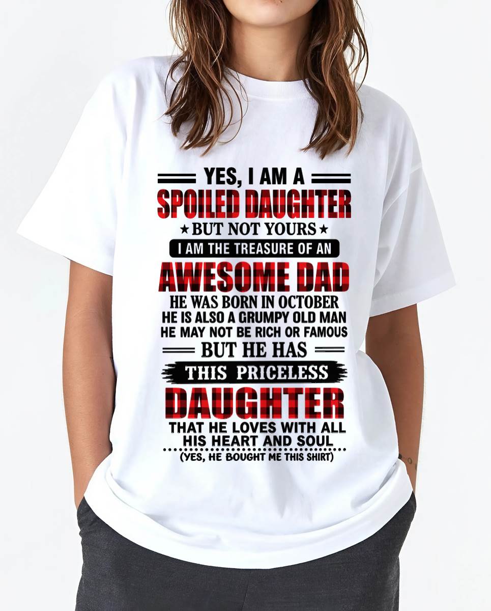 OCTOBER - DAD’S SPOILED DAUGHTER - FROM DAD - TLEE10 (SKU2609-31-10)