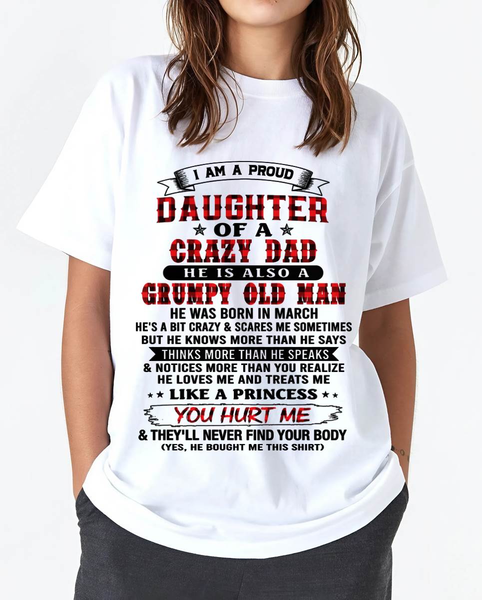 MARCH - EVERY PRINCESS HAS A CRAZY DAD - FROM DAD - TLEE03 (SKU2608-627-03)