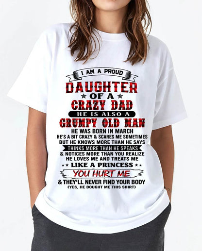 MARCH - EVERY PRINCESS HAS A CRAZY DAD - FROM DAD - TLEE03 (SKU2608-627-03)