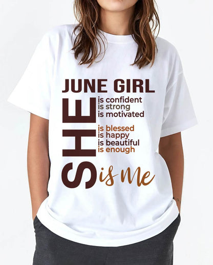 JUNE BORN GIRL – CONFIDENT & STRONG - FOR WOMEN - TLEE06 (SKU2605-04-06)