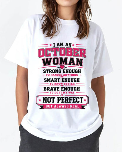 OCTOBER - BOLD BRAVE AND REAL - FOR WOMEN - TLEE10 (SKU2608-472-10)
