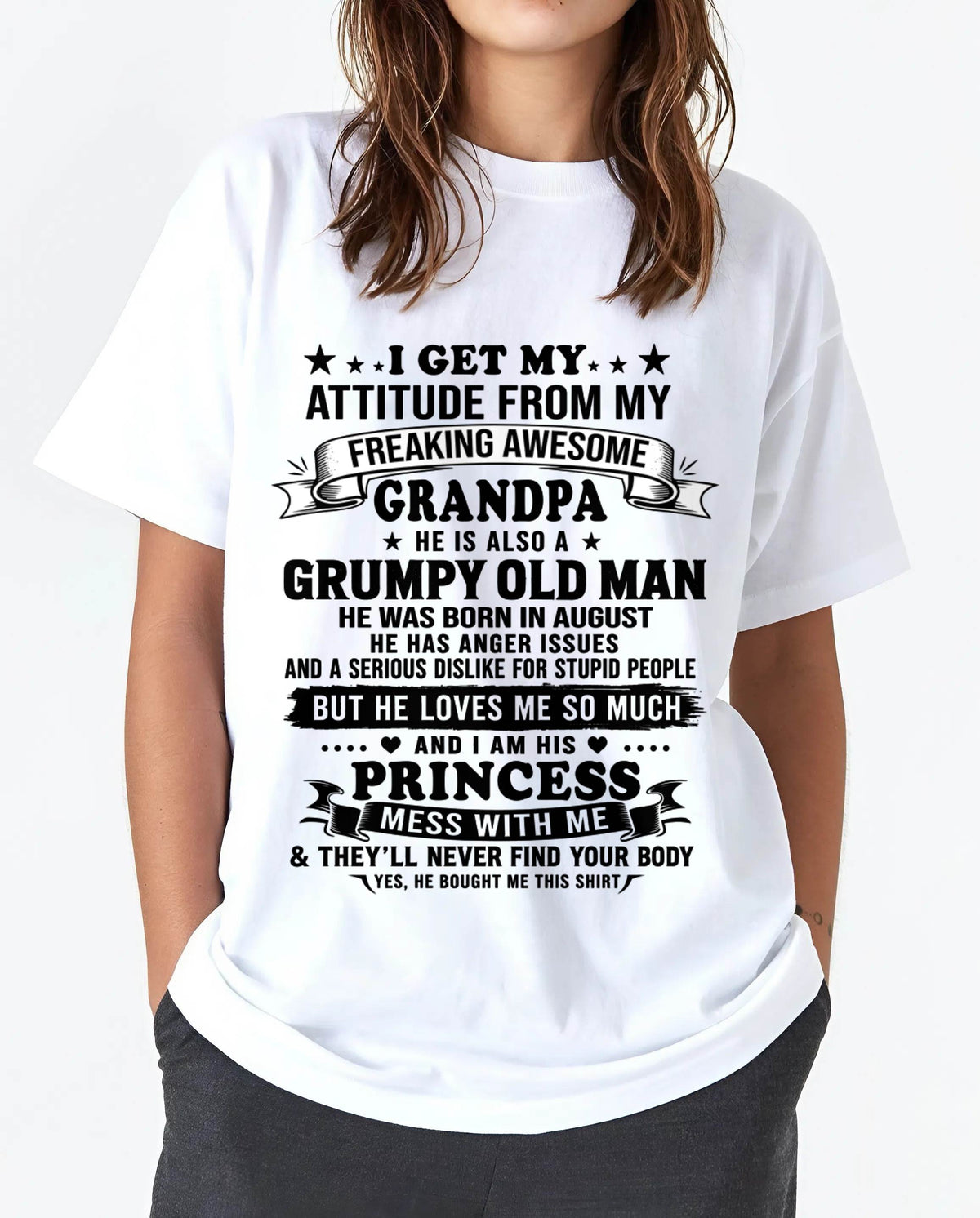 AUGUST - BEST GRANDPA EVER - FROM GRANDPA - TLEE08 (SKU2607-346-08)