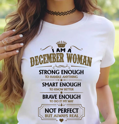 DECEMBER WOMAN – BOLD STRONG REAL - FOR WOMEN - TLEE12 (SKU2605-90-12)