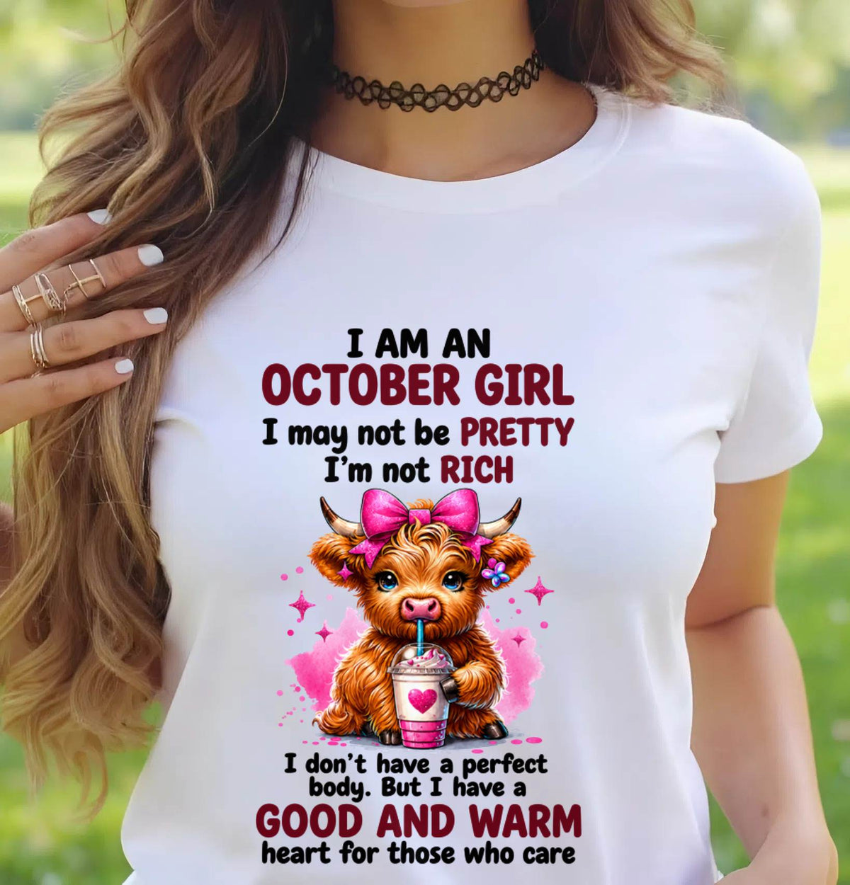 OCTOBER GIRL GOOD & WARM HEART - FOR WOMEN - TLEE10 (SKU2608-385-10)