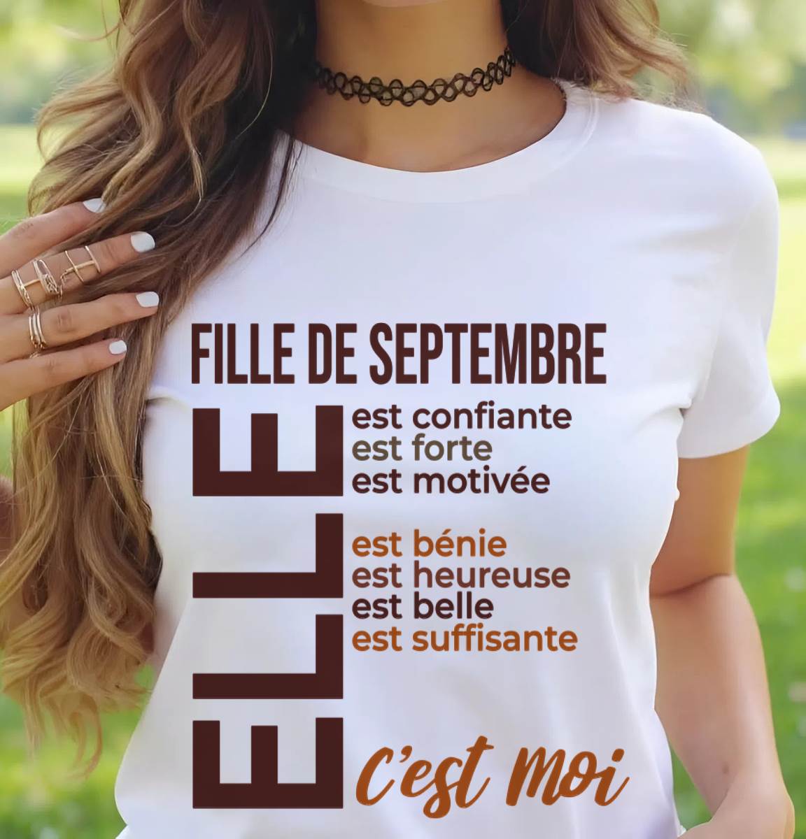 JE SUIS UNE FILLE DE SEPTEMBRE - fma TLEE09 (SKU2605-192-09)