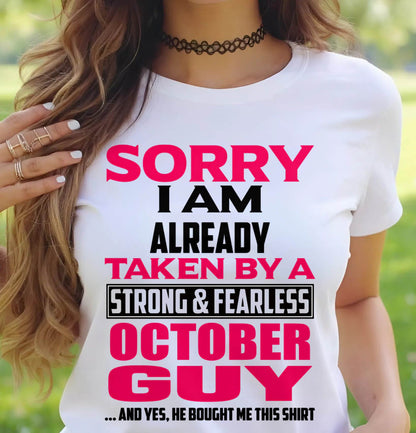 MY OCTOBER GUY BOUGHT ME THIS SHIRT - FROM HUSBAND - TLEE10 (SKU2605-65-10)