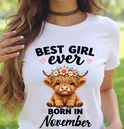 NOVEMBER - BEST GIRL EVER - FOR WOMEN - TLEE11 (SKU2607-198-11)