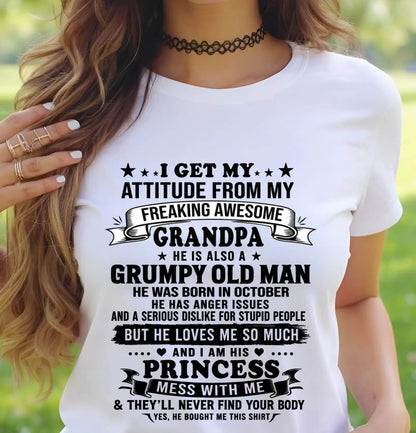 OCTOBER - BEST GRANDPA EVER - FROM GRANDPA - TLEE10 (SKU2607-346-10)