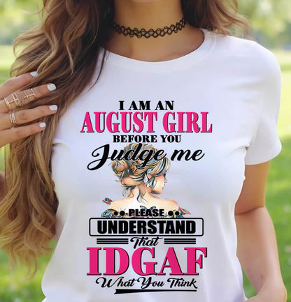 AUGUST GIRL ENERGY – NOT HERE TO PLEASE - FOR WOMEN - TLEE08 (SKU2604-267-08)