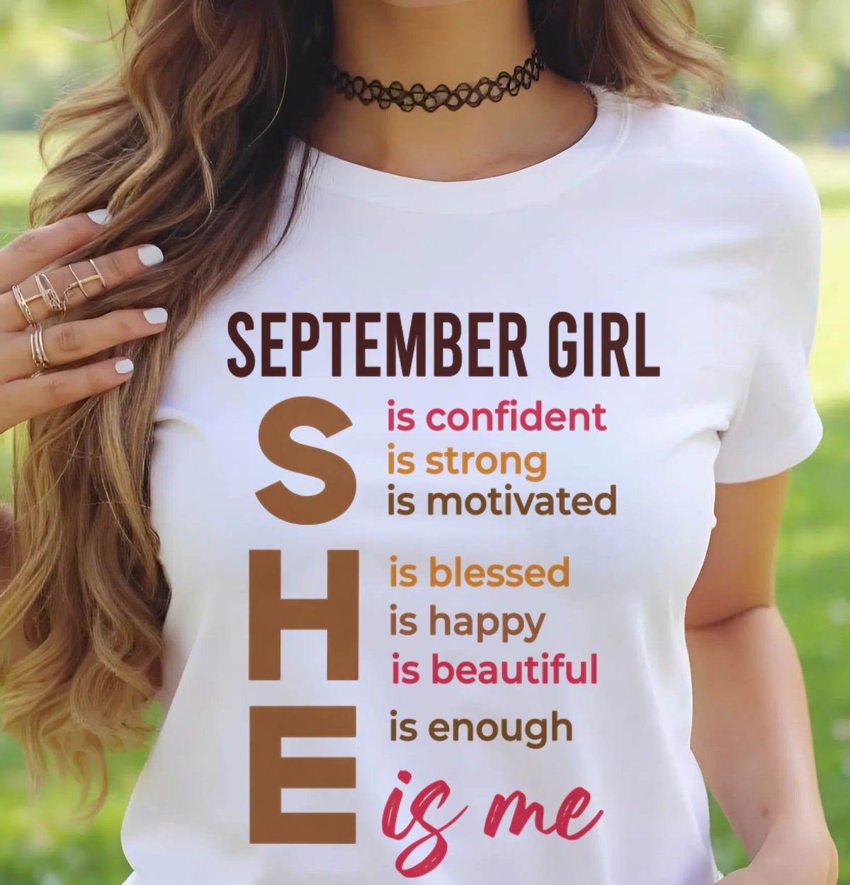 SEPTEMBER GIRL - SHE IS ME - FOR WOMEN - TLEE09 (SKU2607-164-09)