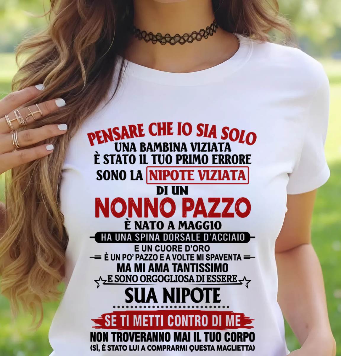 NONNO PAZZO NATO A MAGGIO - DAL NONNO - TLEE05 (SKU2605-333-05)