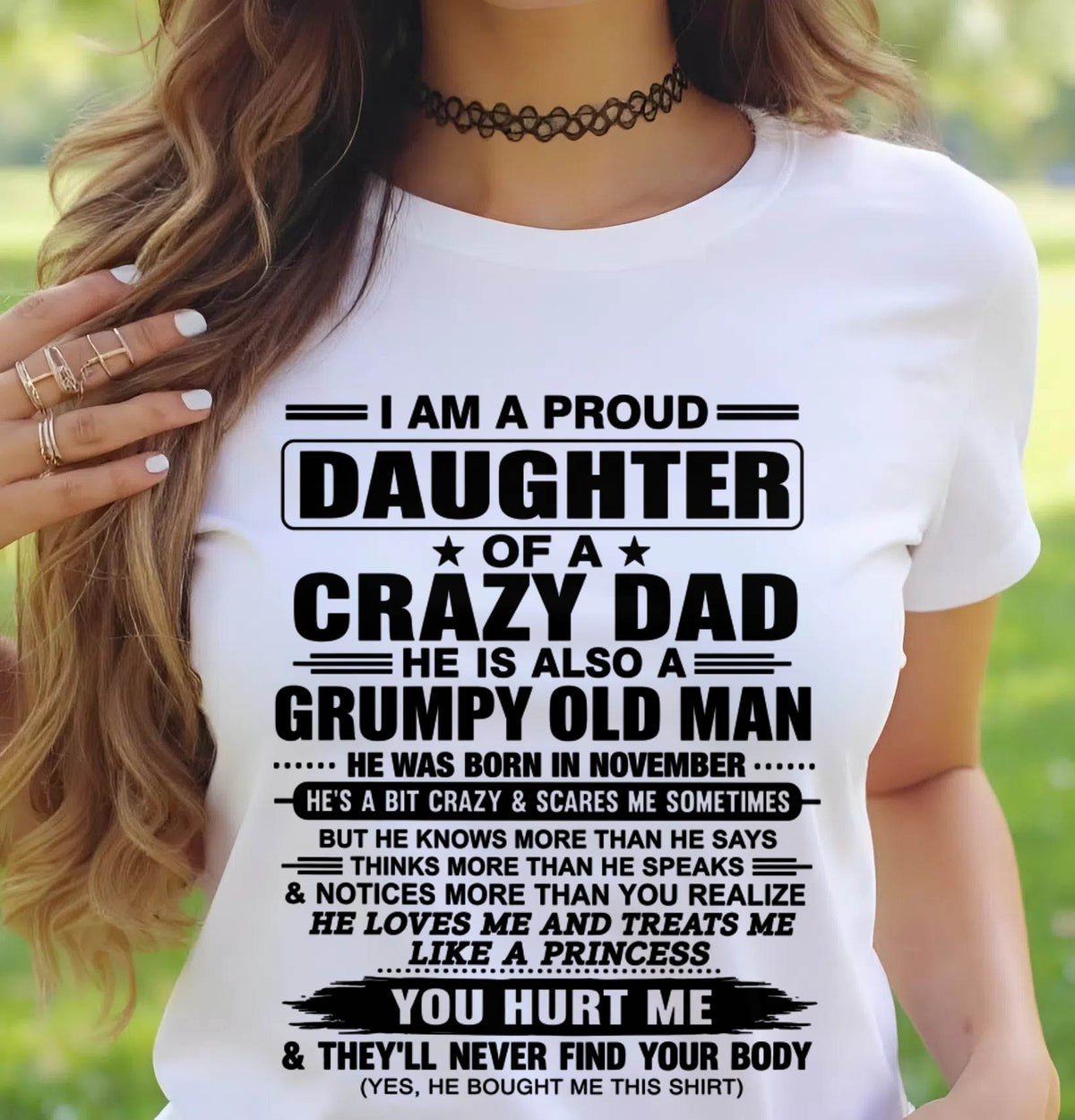 NOVEMBER DAD - GRUMPY OLD MAN, LOVING FATHER - FROM DAD - TLEE11 (SKU2606-302-11)